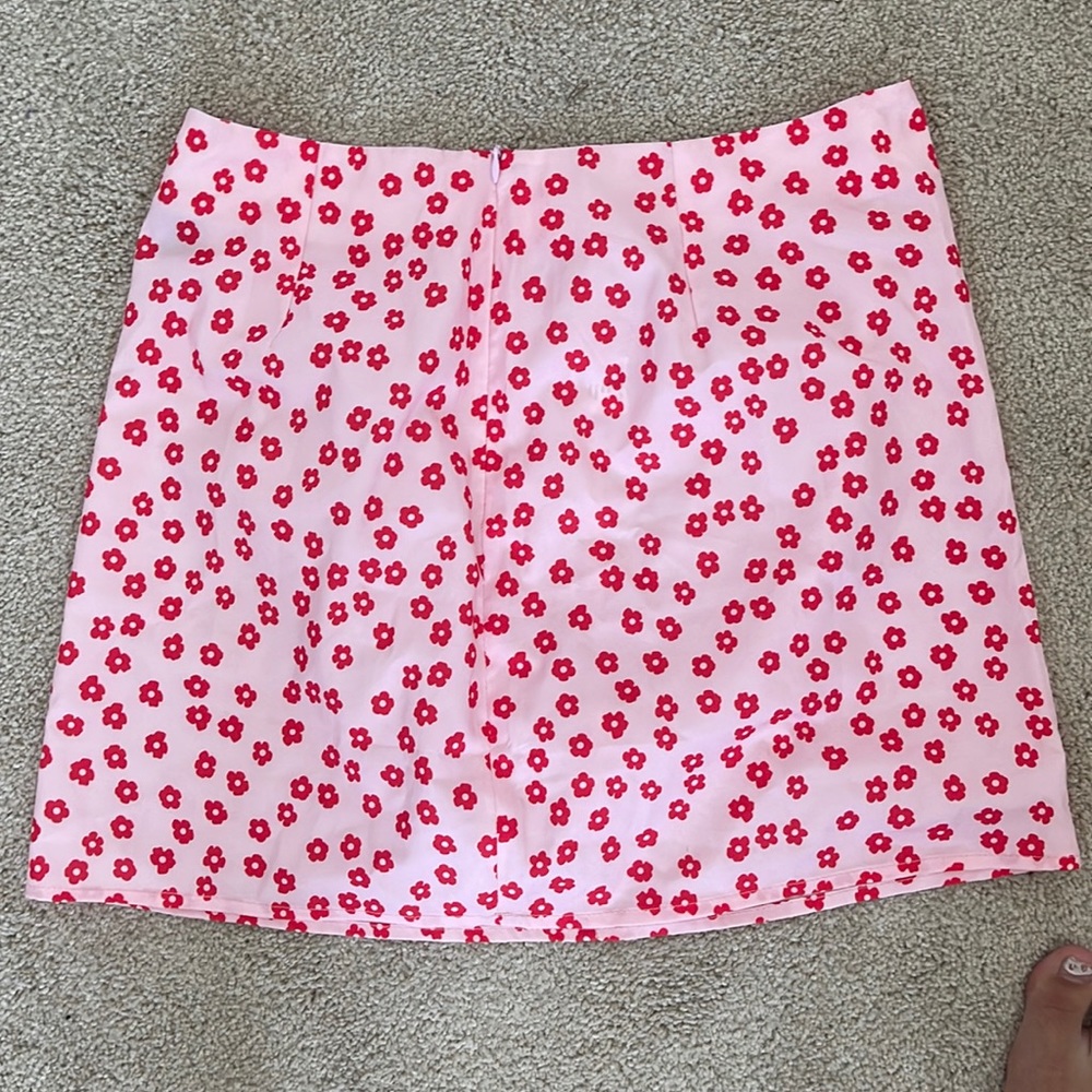 SHEIN floral pencil skirt size L